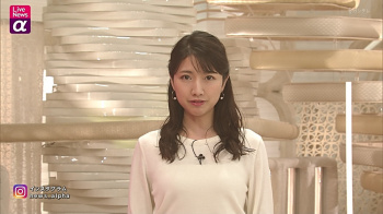 三田友梨佳　おっぱい　ライブニュースα　２１１１０７の画像