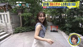 河出奈都美　腋チラ　シューイチ　２３０７１７の画像