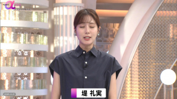 堤礼実　ノースリーブ　ライブニュースα　２５０６２８の画像