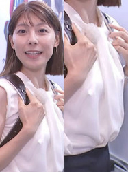 上村彩子のポチる乳首　２５１２２５の画像