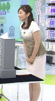 久保田智子のエロエロなおっぱいの形　２６０４０７の画像