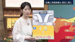 細川栞　キャミ透け　報ステ　２６１０１６の画像