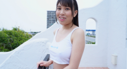 石田ふみのスポーツブラから透ける乳首　２１１０２５の画像