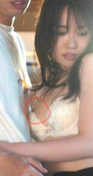 工藤遥のはみ出る乳首 250426の画像