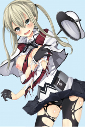 【艦これ】ドイツのおっぱい空母グラーフ・ツェッペリンのエロ画像！　その２の画像