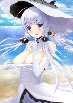 【アズレン】イギリス空母級おっぱい！イラストリアスのエロ画像の画像
