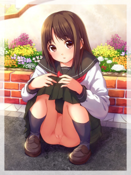 パンツを穿かない女子高生が急増中！ノーパン女子高生　その８の画像