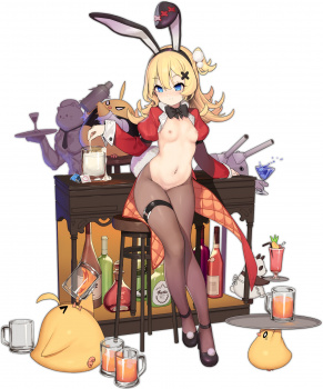 股間直撃のエロ衣装！逆バニーの女の子！　その２１の画像