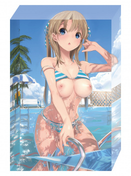 はしゃぎすぎて水着が外れちゃう女の子　その２９の画像