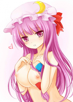 【東方Project】巨乳少女BBA！パチュリー・ノーレッジのエロ画像！　その３の画像