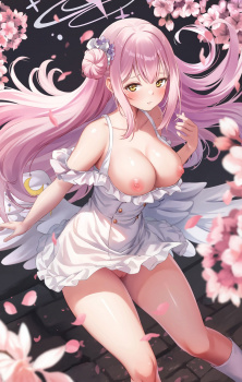 【ブルアカ】いい匂いしそうなピンク髪！聖園ミカのエロ画像！　その２の画像