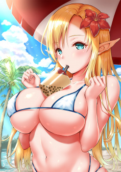タピオカチャレンジとかいう貧乳に厳しい世界！の画像