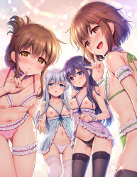 誰にする？複数の女の子が全力でエロい誘惑をしてくる画像！　その２２の画像