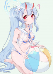 はしゃぎすぎて水着が外れちゃう女の子　その３６の画像