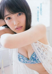 向井地美音エロ画像・AKB48グループ総監督の可愛い水着でシコれ！61枚の画像