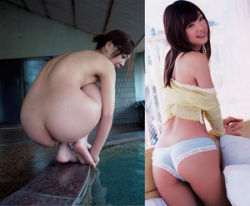 2007ミスFLASHコンテスト準グランプリの谷麻紗美ヌード乳首ボッチ尻がエロい画像の画像