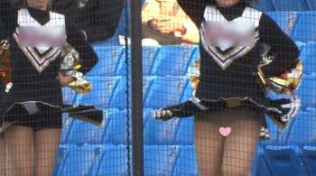 なにわガールズ412 ノーパン演技疑惑 DE チア史上No.1映像誕生や!の画像
