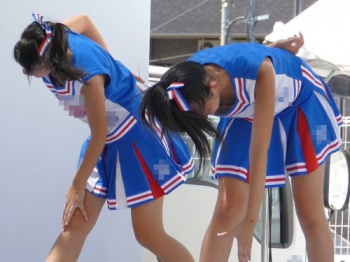 根強い人気の青色JKチアチームの4K動画3本セット(時雨:【4K】未収録チア動画 003)の画像