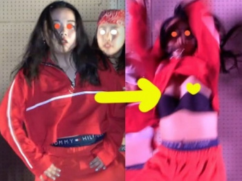 文化祭ステージで ”満月ポロリ” してしまう現役〇〇ダンサーのエチエチハプニング映像:【A】008の画像