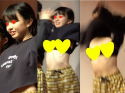 【Pcolle】【A】029：シャツがめくれてまさかのガチブラ！美少女JKダンス部映像の画像