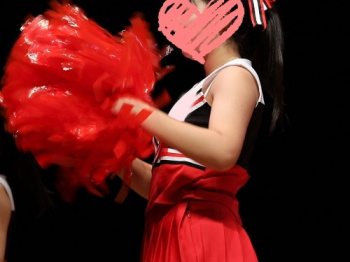 上も下も白いモノがチラつく高画質JKチアダンス(新規 地方 52:てつを(ARASHI))の画像