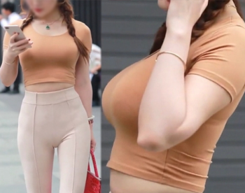 【歩くセックス女】スケベな服や巨乳など恵体ボディの街撮りエロ画像の画像