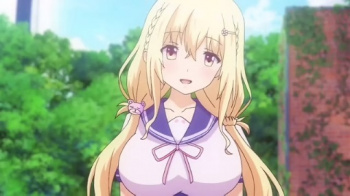 【エロアニメ動画】お昼寝メンバーの可愛い女の子とラブラブな添い寝の画像