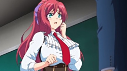 【エロアニメ動画】可愛い新米女教師が男子生徒にＧカップのカラダを陵辱されてしまうの画像