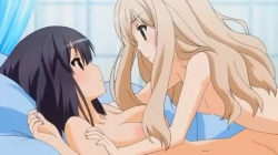 【エロアニメ動画】可憐な美少女二人が心と体を重ね合うの画像