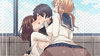 【エロアニメ動画】ボッチの男子高校生が女子達の性処理係をさせられてしまう　他一話の画像