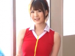 ［仁科百華］チアリーダーJKの巨乳にウットリして教室でエッチしちゃうの画像