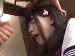 ［涼宮琴音］修理業者に犯されてしまったぐうかわセーラー服JKの画像