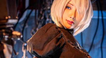 ニーア オートマタのヨルハ二号B型（2B）のエロいコスプレ Vol.4の画像