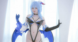 原神のエロいコスプレ Vol.8 甘雨サキュバスVerのみの画像