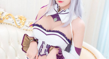 Reゼロ エミリアのエロいコスプレ 画像まとめ Vol.8の画像
