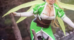 SAO リーファのエロいコスプレ画像まとめの画像