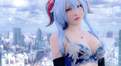 原神のエロいコスプレ Vol.14 甘雨のみの画像