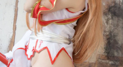 SAO アスナのエロいコスプレ画像まとめ Vol.6の画像