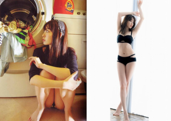 小嶋陽菜 にゃんにゃん姉ちゃんの水着エロ画像96枚!の画像