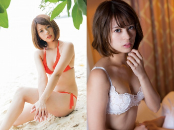 吉崎綾 激かわな水着&ランジェリーのエロ画像132枚!の画像