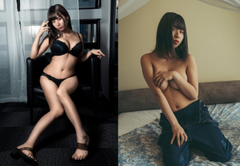 やりろじゅり。 Hカップおっぱいの水着ほかエロ画像100枚！の画像