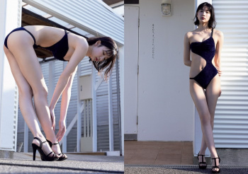 小貫莉奈 美脚が凄い水着＆ランジェリーグラビア画像110枚！の画像