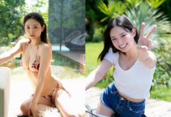 翔野葵 ふわふわおっぱいの水着グラビアほかエロ画像100枚！の画像