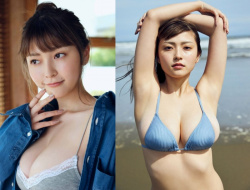 櫻井音乃 85cmおっぱいがエロい水着グラビア画像417枚！の画像