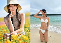 池永百合 鋭い美脚の美しい水着グラビア画像100枚！の画像