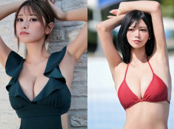 山田あい ハフハフボインの水着グラビア画像100枚!の画像