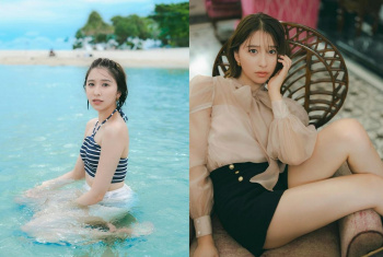 玉井詩織 美脚が素敵な水着グラビア画像他100枚!の画像