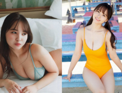 本郷柚巴 まぶしいボインの水着グラビア画像800枚！の画像