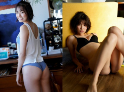 新谷あやか ふわふわ美尻の水着グラビア画像198枚！の画像