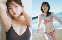 細川愛倫 透明肌が良い感じ水着グラビア画像110枚！の画像
